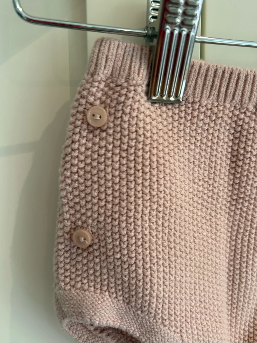 Zara Knit Baby Bloomers 3-6 months Shorts - Pink - Picture 3 of 4